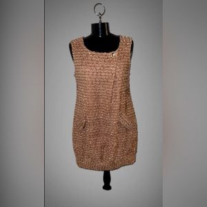 Pink and gold bubble dress.
